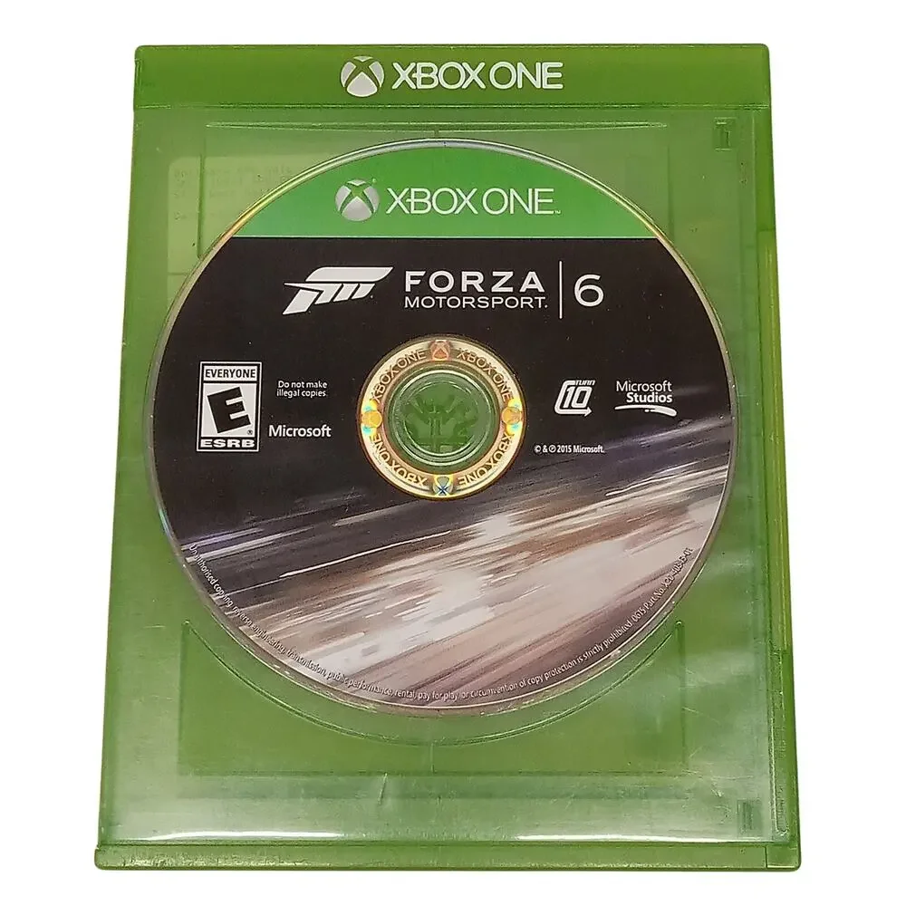 Microsoft XBOX ONE Forza Motorsport 6 Video Game & Case Only